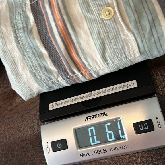 Grayers Clothiers Men's Light-Colored Short Sleeves Stripe Button-Up Shirt XXL - Picture 7 of 7